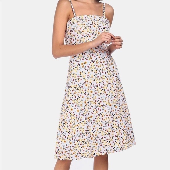 Tommy Hilfiger Dresses & Skirts - Tommy Hilfiger Microfloral Malibu Open Back Midi Sundress in 16